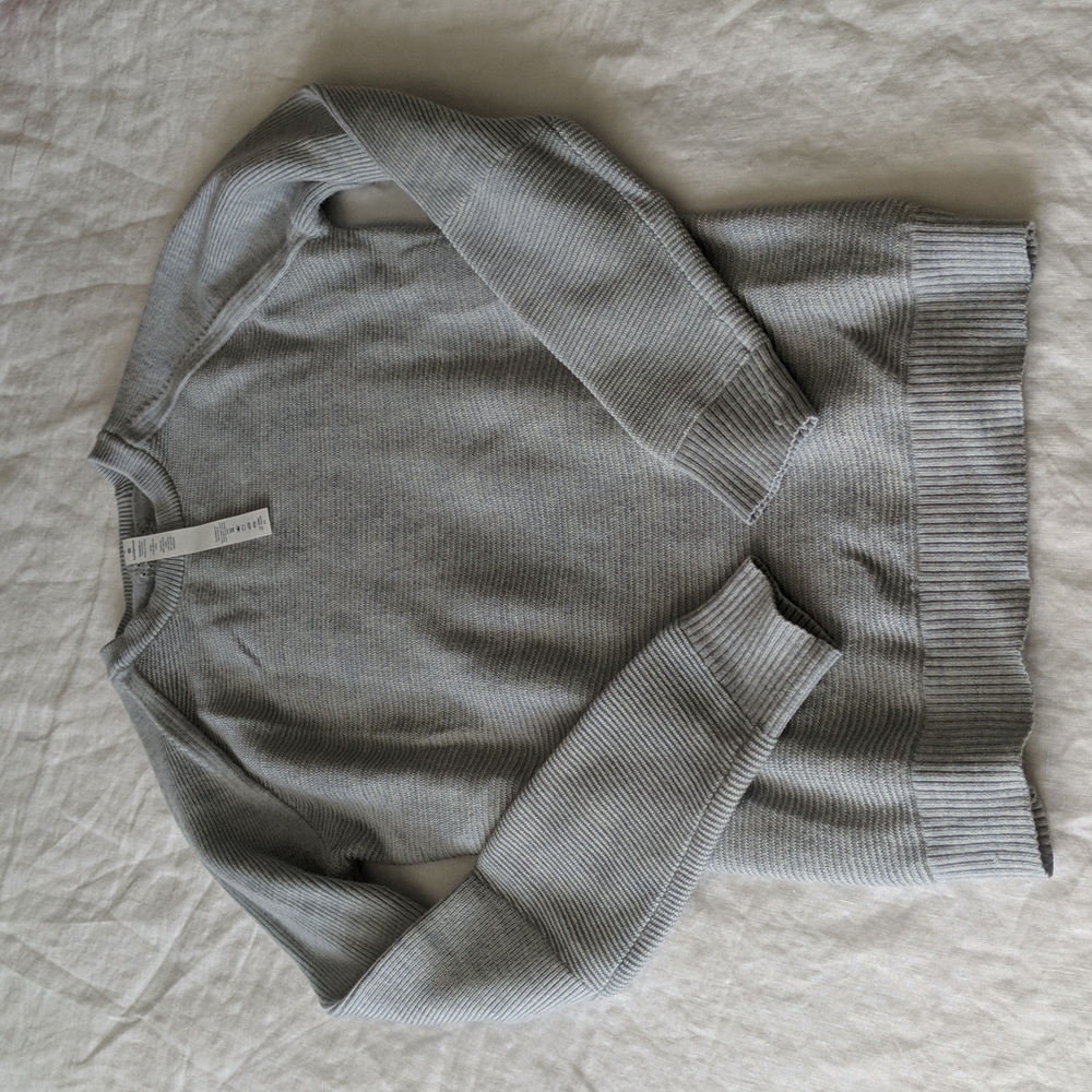 Lululemon baby blue merino wool sweater